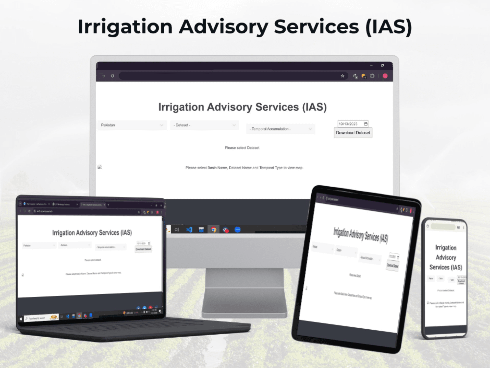 Irrigation Advisory Services SMS and Messaging Portal